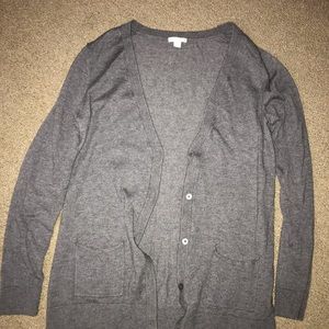 Gray Cardigan